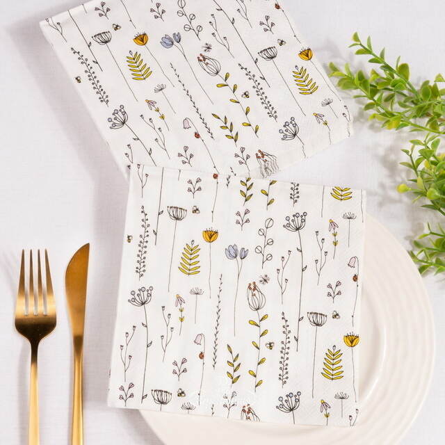 Бумажные салфетки Mascardi Florale 17*17 см, 20 шт Boltze (Больтце)