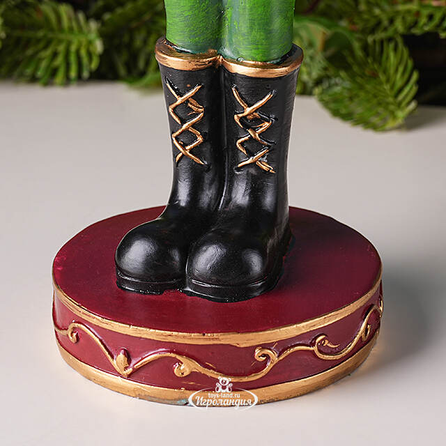 Декоративный подсвечник Щелкунчик - Cappello Nero 27 см Boltze