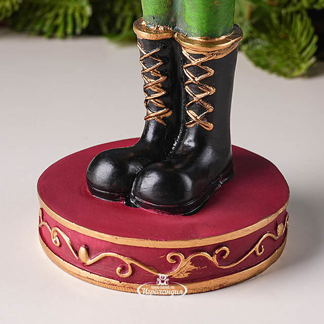 Декоративный подсвечник Щелкунчик - Golden Crown 27 см Boltze