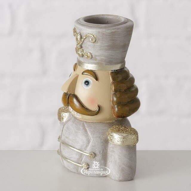 Набор декоративных подсвечников Бравые Гвардейцы Королевства 9 см, 2 шт Boltze