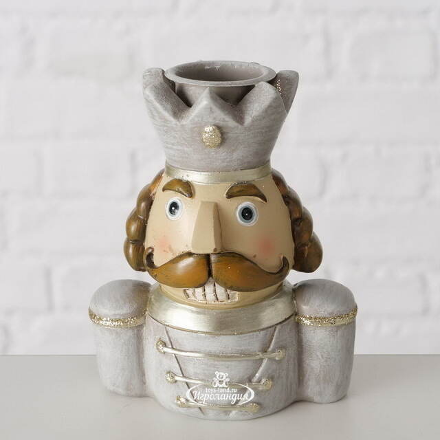 Набор декоративных подсвечников Бравые Гвардейцы Королевства 9 см, 2 шт Boltze