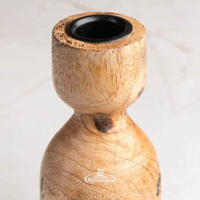 Набор деревянных подсвечников Альбаредо 13-26 см, 3 шт Boltze