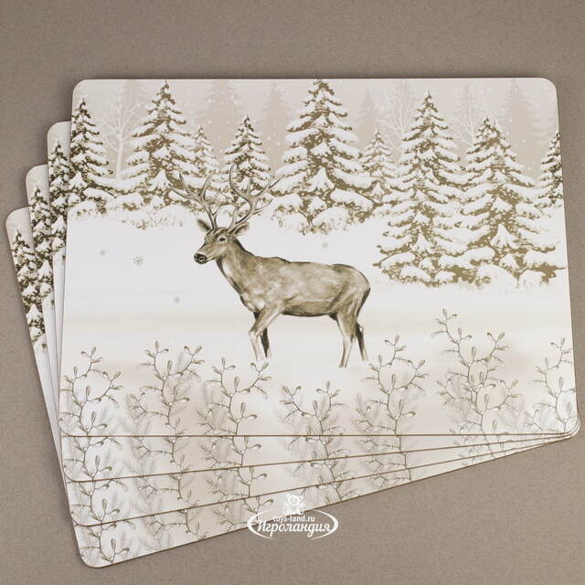 Набор плейсматов Tramontana: Prince della Foresta 40*30 см, 4 шт Boltze