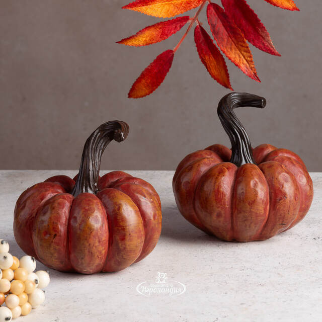 Декоративная фигурка Тыква Фраскати 13 см Boltze