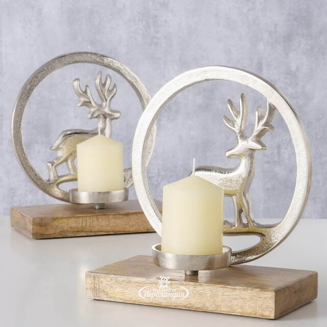 Декоративный подсвечник Deer Hernes 23*20 см Boltze