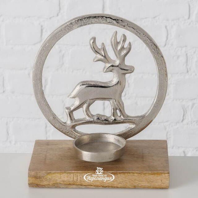 Декоративный подсвечник Deer Hernes 23*20 см Boltze