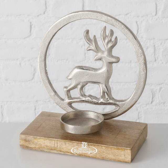 Декоративный подсвечник Deer Hernes 23*20 см Boltze