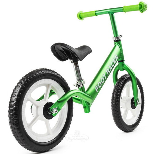 Беговел Small Rider Foot Racer Light, колеса 12", зеленый металлик Small Rider