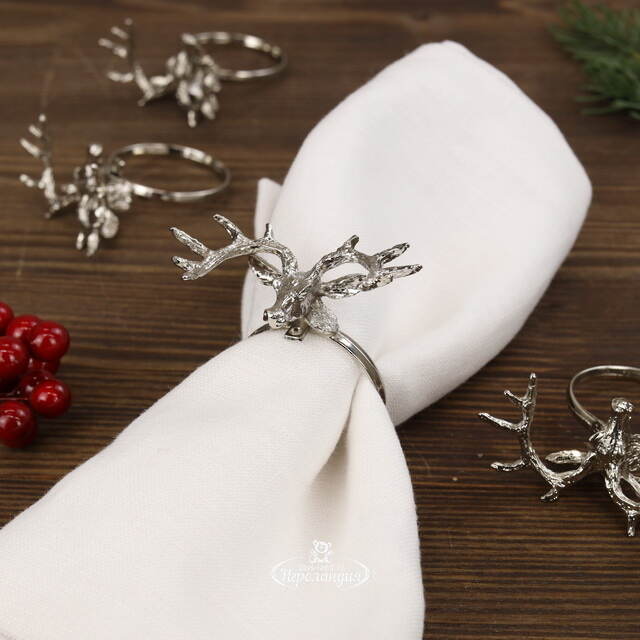 Кольца для салфеток Deer Bionto, 4 шт Boltze
