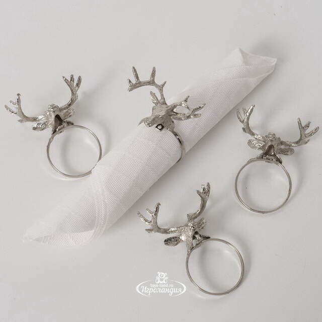 Кольца для салфеток Deer Bionto, 4 шт Boltze