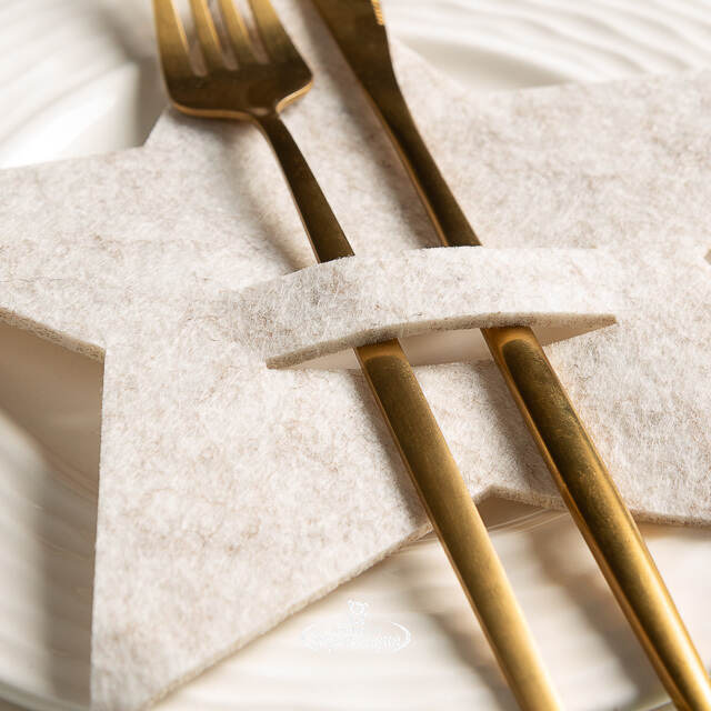 Конверты для столовых приборов Meranges - Звезда 21*20 см, 4 шт Boltze (Больтце)