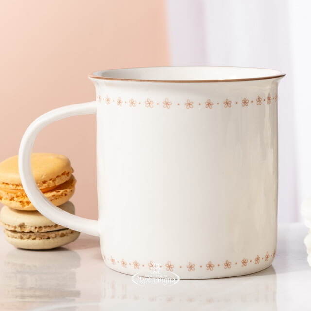 Фарфоровая кружка Кролики: Джо и Друзья 370 мл Boltze (Больтце)