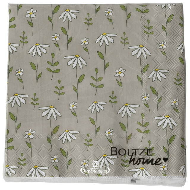 Бумажные салфетки Camilla Selsey 17*17 см, 20 шт Boltze