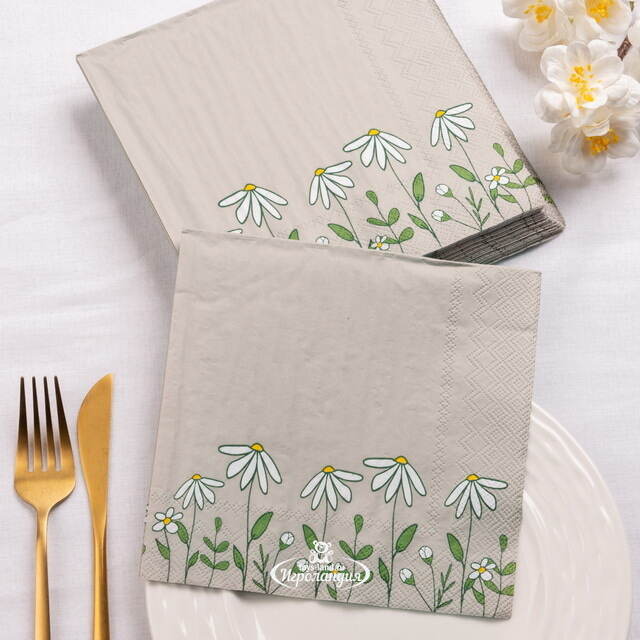 Бумажные салфетки Camilla Selby 17*17 см, 20 шт Boltze (Больтце)