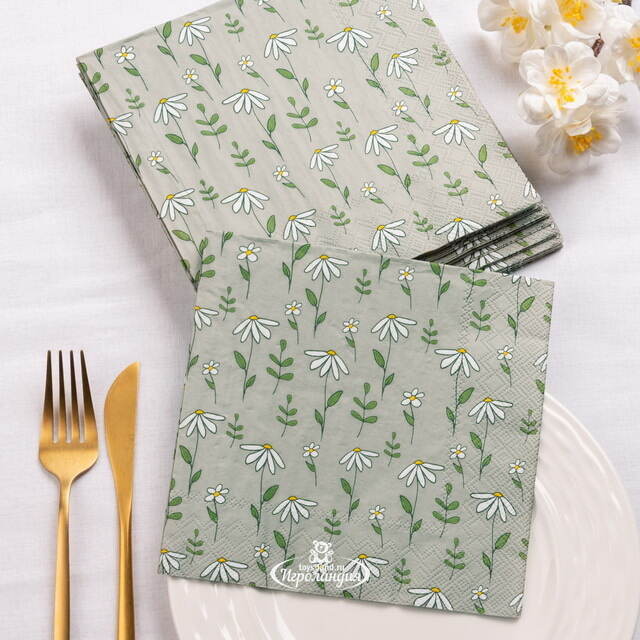 Бумажные салфетки Camilla Selsey 17*17 см, 20 шт Boltze (Больтце)