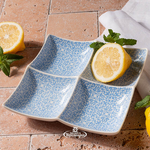 Менажница для закусок Capri 18 см Boltze