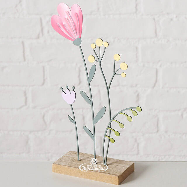 Декоративная фигура Floweret: Цветы Жанетт 25 см Boltze