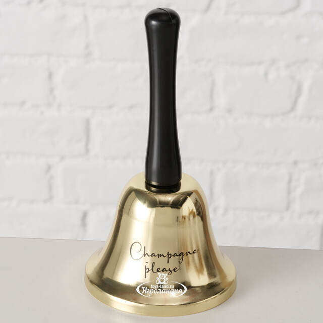 Настольный колокольчик Champagne Please 14 см Boltze