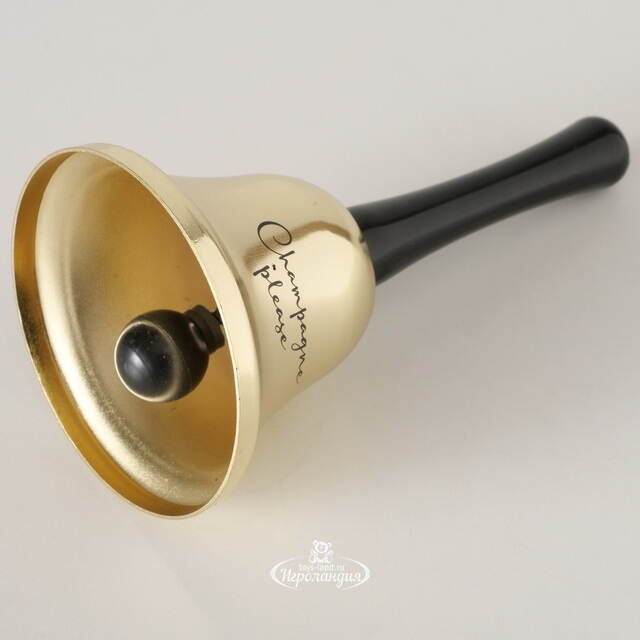 Настольный колокольчик Champagne Please 14 см Boltze