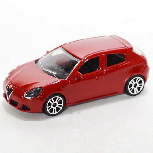 Машинка металлическая Alfa Romeo 1:64 см 7.5 см красный Majorette