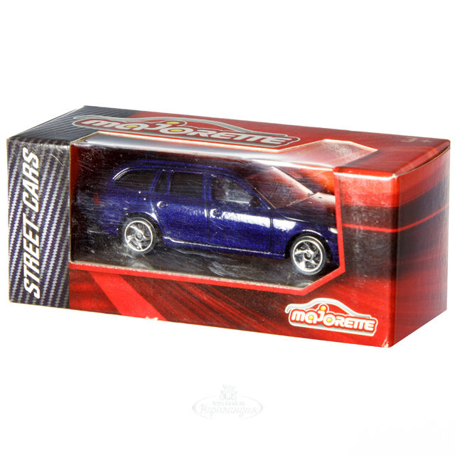 Машинка металлическая BMW 5 серия 1:64 см 7.5 см синий Majorette