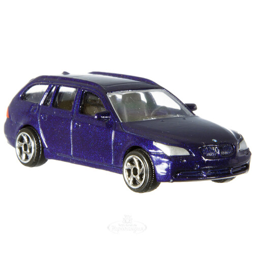 Машинка металлическая BMW 5 серия 1:64 см 7.5 см синий Majorette