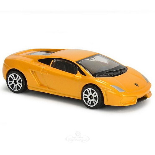 Машинка металлическая Lamborghini 1:64 7.5 см оранжевый Majorette