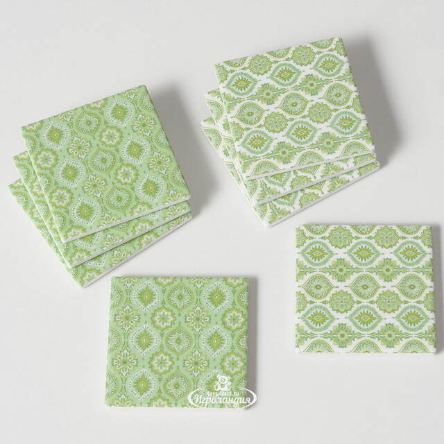 Набор подставок под кружки Portofino-Verduno 10 см, 4 шт Boltze