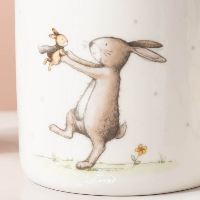 Фарфоровая кружка Кролик Патерсон 370 мл Boltze (Больтце)