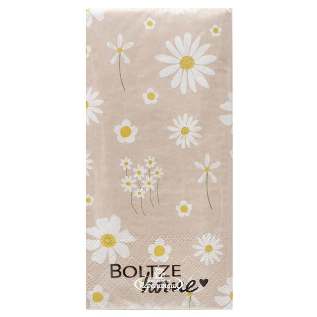 Бумажные салфетки Honey: Camomile 17*8 см, 16 шт Boltze