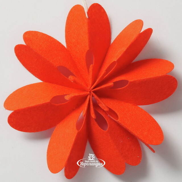 Набор подвесных украшений Autumn Flowers 20 см, 6 шт Boltze