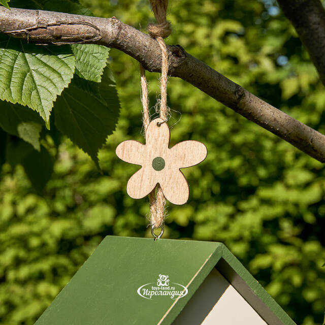 Садовое украшение Honey: Camomile and Bee 21 см серый Boltze