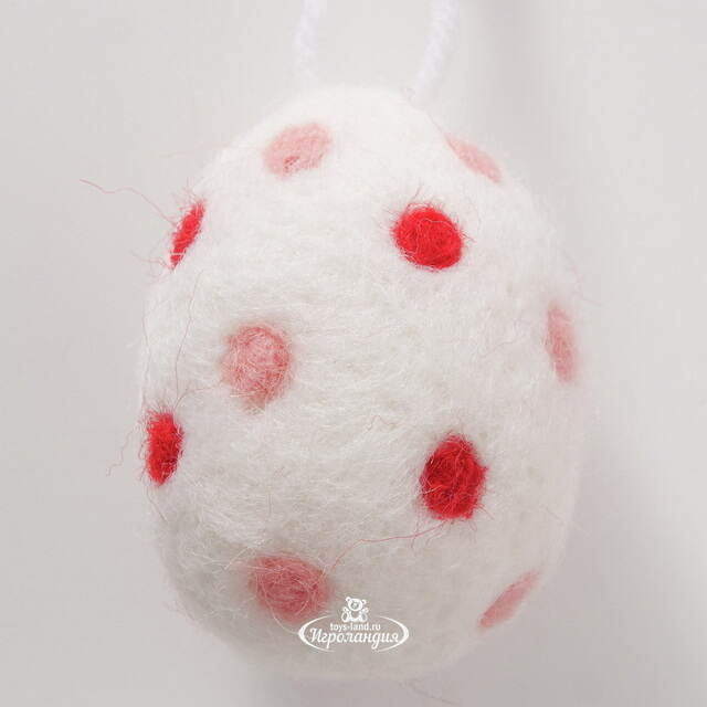 Пасхальные украшения Яйца Pink Easter 6 см, 4 шт, подвеска Boltze