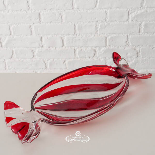 Новогодняя тарелка Sweet Candy 35 см Boltze