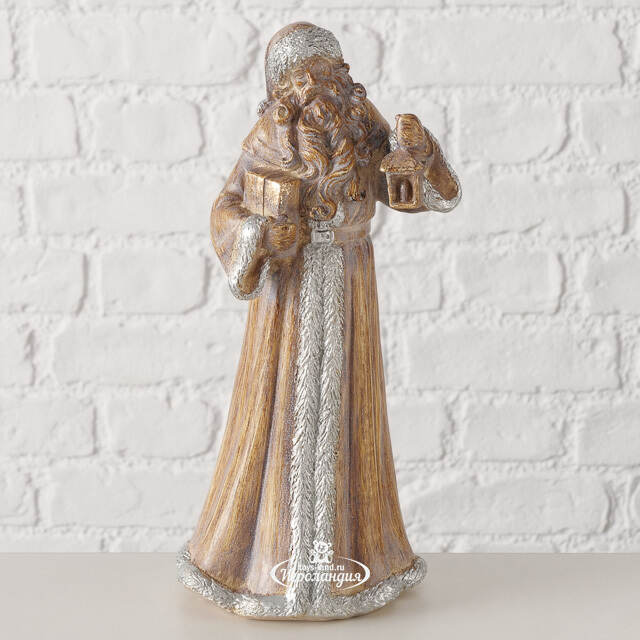 Новогодняя фигурка Санта с игрушками - Scandi Christmas 26 см Boltze