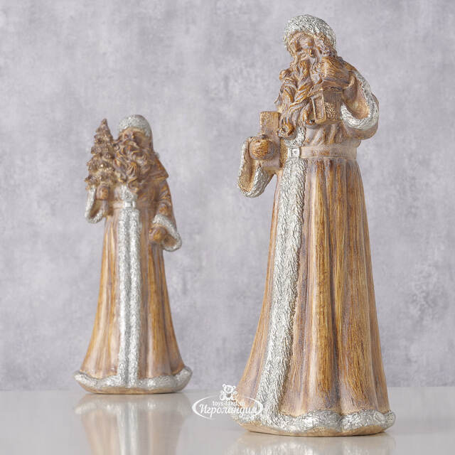 Новогодняя фигурка Санта с игрушками - Scandi Christmas 26 см Boltze