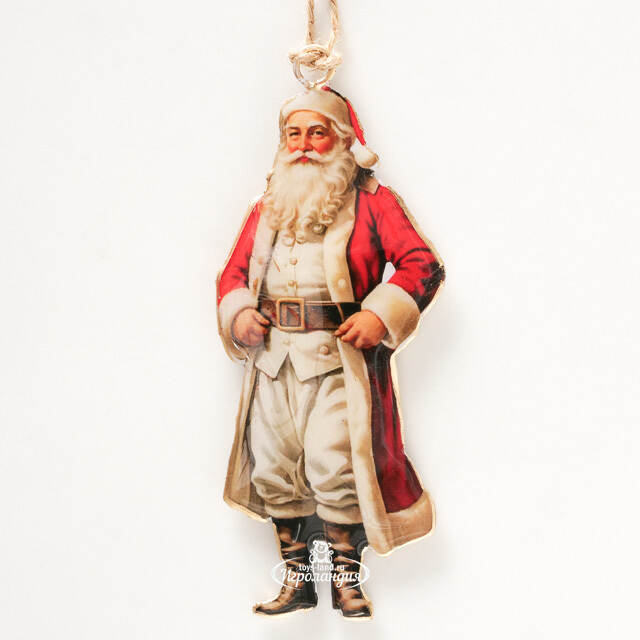 Набор елочных игрушек Санта - Christmas Derbyshire 13 см Boltze