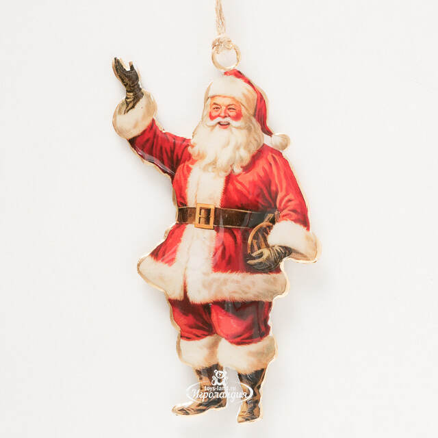 Набор елочных игрушек Санта - Christmas Derbyshire 13 см Boltze