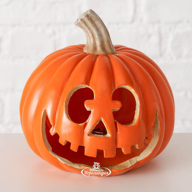 Декоративная фигурка Тыква Джексен - Happy Halloween 12 см Boltze