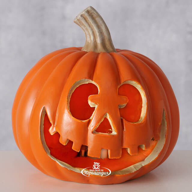 Декоративная фигурка Тыква Джексен - Happy Halloween 12 см Boltze