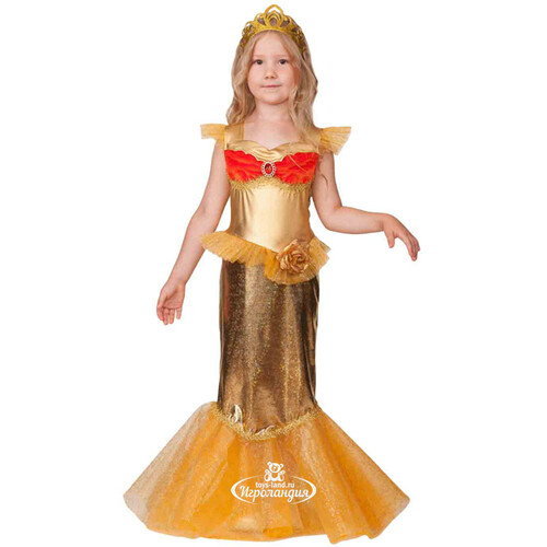 Карнавальный костюм Золотая рыбка, рост 146 см Батик