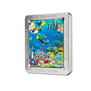 Магнитный пазл Тропические рыбки, 14*14 см, 3D эффект Magna Puzzle