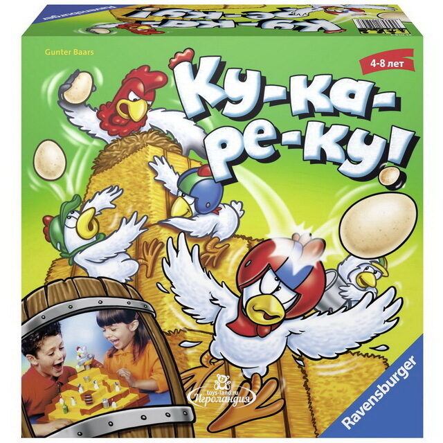 Настольная игра Ку-ка-ре-ку! Ravensburger (Равенсбургер)
