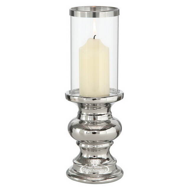 Декоративный подсвечник на одну свечу Альбасетте 28 см Boltze