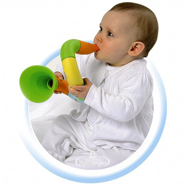 Музыкальная игрушка-конструктор Саксофон, 22 см Smoby (Смуби)