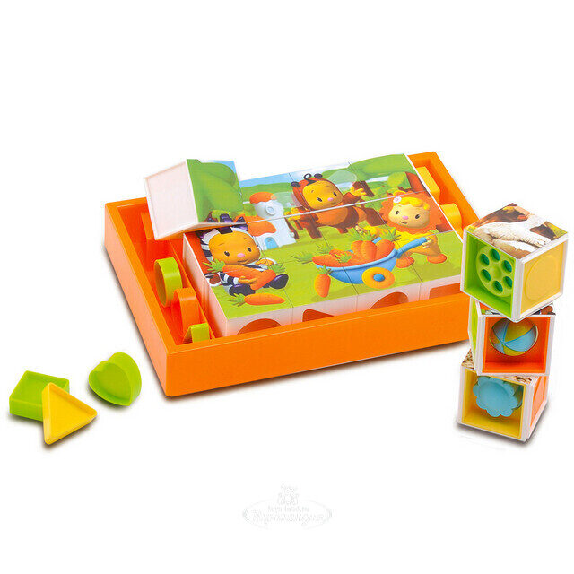 Кубики Cotoons, 28*18*4см Smoby (Смуби)