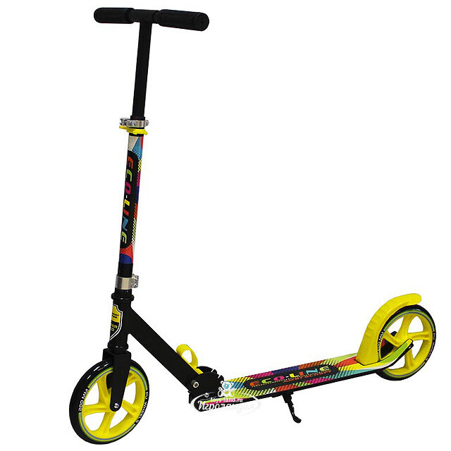 Самокат Ecoline Delta "Sunny Yellow", колеса 200 мм Amigo (Амиго)