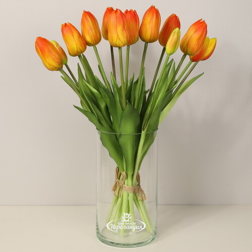 Силиконовые тюльпаны Amadeus 5 шт, 40 см EDG