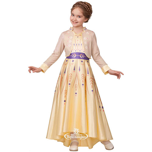 Карнавальный костюм Принцесса Анна - Холодное Сердце, рост 140 см Батик