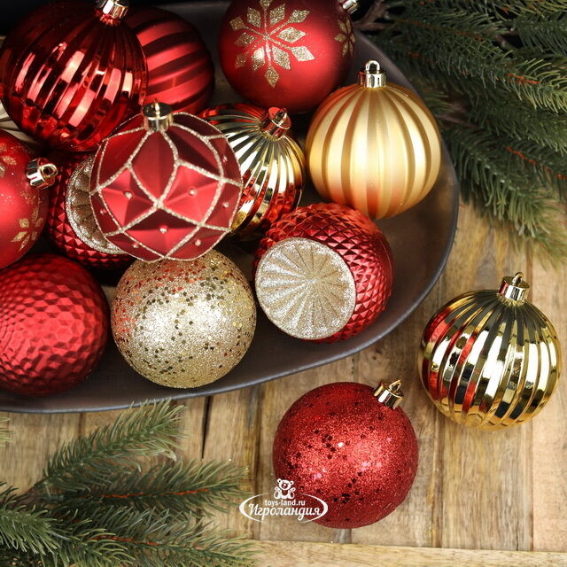 Набор пластиковых шаров Shine Collection: This is Christmas 8 см, 42 шт Winter Deco